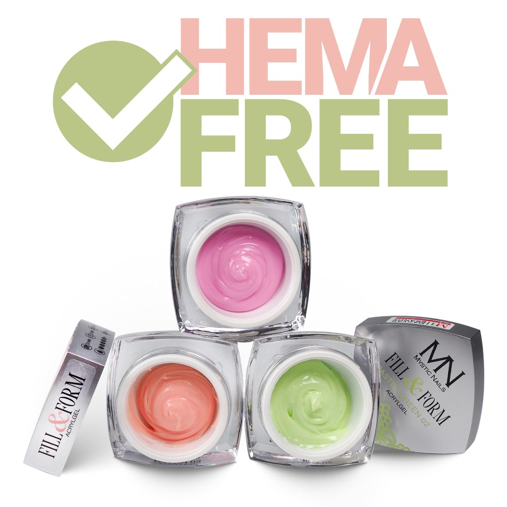 HEMA-mentes Fill & Form zselék - Színes