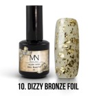 Gél Lakk Dizzy 10 - Dizzy Bronze Foil 12ml 
