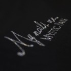 Mystic Nails Glamour Black Top - Big Logo - M