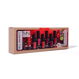 Gél Lakk Szett 01 - Valentin kollekció (HEMA&TPO-free) - 6 db x 6ml