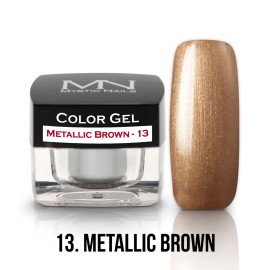 Színes Zselé - 13 - Metallic Brown - 4g