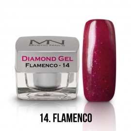 Diamond Zselé - no.14. - Flamenco - 4g