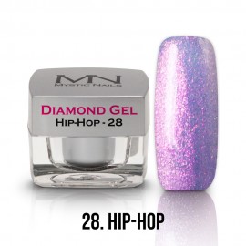 Diamond Zselé - no.28. - Hip Hop (HEMA-free) - 4g