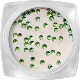 Crystal kő - SS4 - zöld - 50 db/tégely