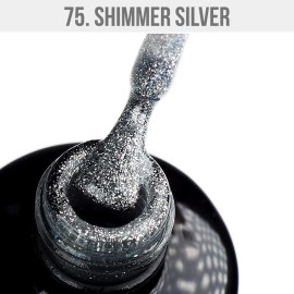 Gél Lakk 75 - Shimmer Silver 12ml 