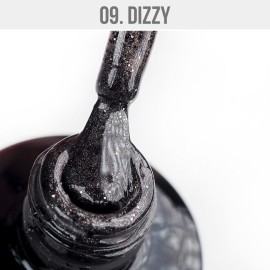 Gél Lakk Dizzy 09 - Dizzy Black Galaxy 12ml 