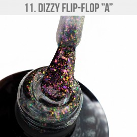 Gél Lakk Dizzy 11 - Dizzy Flip-Flop "A" 12ml