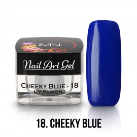 UV Festő Színes Zselé - 18 - Cheeky Blue (HEMA-free) - 4g