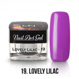 UV Festő Színes Zselé - 19 - Lovely Lilac - 4g