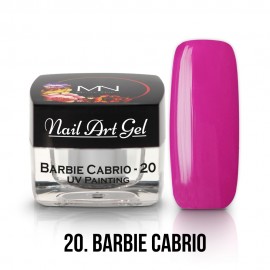 UV Festő Színes Zselé - 20 - Barbie Cabrio - 4g