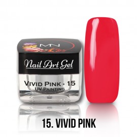 Festő Színes Zselé - 15 - Vivid Pink (HEMA-free) - 4g