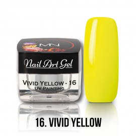 UV Festő Színes Zselé - 16 - Vivid Yellow (HEMA-free) - 4g