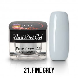 UV Festő Színes Zselé - 21 - Fine Grey - 4g