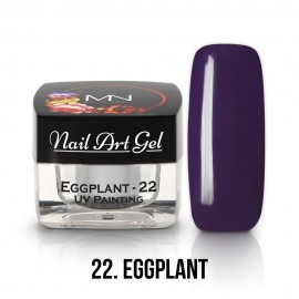 Festő Színes Zselé - 22 - Eggplant (HEMA-free) - 4g