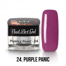 UV Festő Színes Zselé - 24 - Purple Panic - 4g