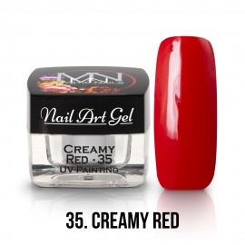 UV Festő Színes Zselé - 35 - Creamy Red - 4g