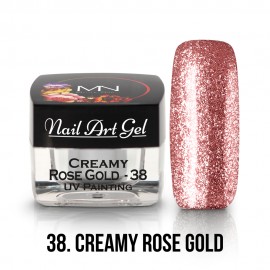 UV Festő Színes Zselé - 38 - Creamy Rose Gold - 4g
