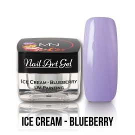 UV Festő Színes Zselé - Ice Cream - Blueberry (HEMA-free) - 4g