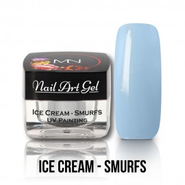 UV Festő Színes Zselé - Ice Cream - Smurfs - 4g
