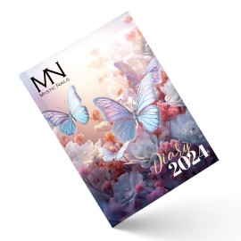 Mystic Nails Határidőnapló - 2024 - Pillangó (HU/EN)