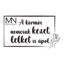 Mystic Nails Szalon matrica - 04 - Fekete