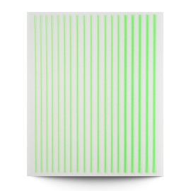 Köröm matrica csík - Neon zöld