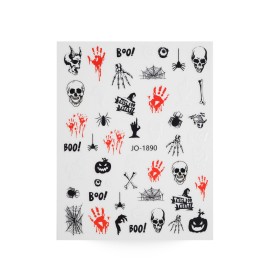 Köröm matrica - Halloween 02