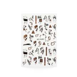 Köröm matrica - Rose gold minta