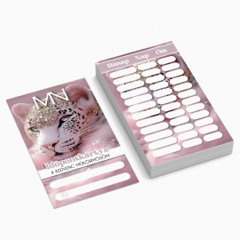 Időpontkártya 2026 Magyar - 03 - Párduc (25 db/szett)