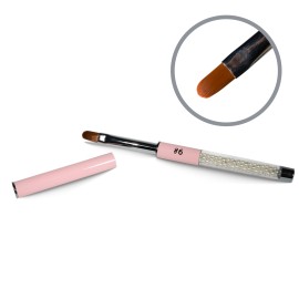 Glamour No File Ovális Zselés Ecset #6