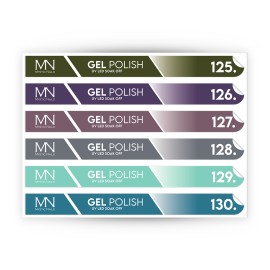 Pálcás Tip Gél lakk Matrica - 125-130
