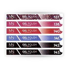 Pálcás Tip Gél lakk Matrica - 137-143