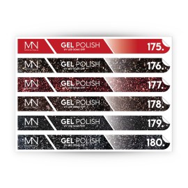 Pálcás Tip Gél lakk Matrica - 175-180