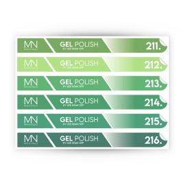 Pálcás Tip Gél lakk Matrica - 211-216