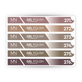 Pálcás Tip Gél lakk Matrica - 271-276