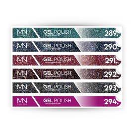 Pálcás Tip Gél lakk Matrica - 289-294