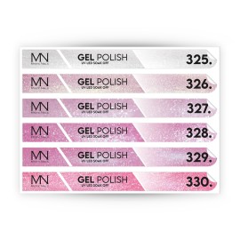 Pálcás Tip Gél lakk Matrica - 325-330