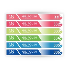 Pálcás Tip Gél lakk Matrica - 331-336