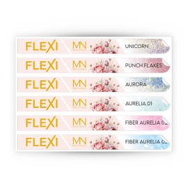 Pálcás Tip Gél lakk Matrica - Flexi válogatás 03