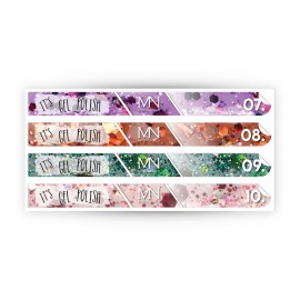 Pálcás Tip Gél lakk Matrica - Its Gel Polish 07-10