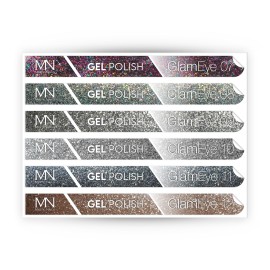 Pálcás Tip Gél lakk Matrica - GlamEye 07-12