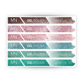 Pálcás Tip Gél lakk Matrica - GlamEye 13-18