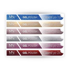 Pálcás Tip Gél lakk Matrica - GlamEye 19-24