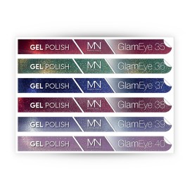 Pálcás Tip Gél lakk Matrica - GlamEye 35-40