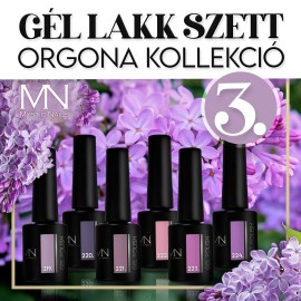 Gél Lakk Szett 03 - Orgona kollekció - 6 db x 6ml