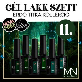 Gél lakk Szett 11 - Erdö titka (HEMA-free) - 6db x 6ml