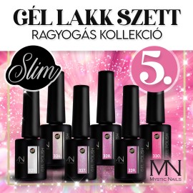 Gél lakk Szett 05 - Ragyogás kollekció (HEMA-free) - 6 db x 6 ml