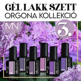 Gél Lakk Szett 03 - Orgona kollekció - 6 db x 6ml