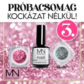 Csillámos gél lakk csomag