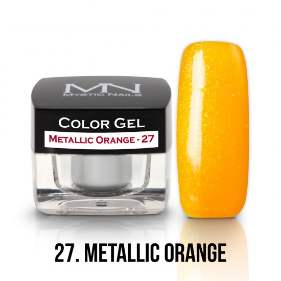 Színes Zselé - 27 - Metallic Orange - 4g